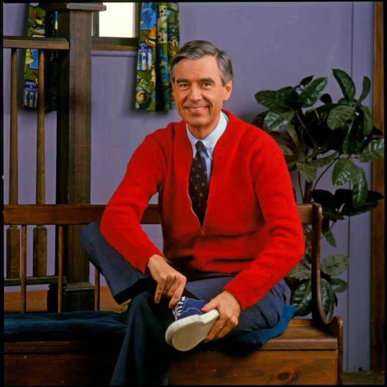 Fred Rogers- Better known as Mister Rogers