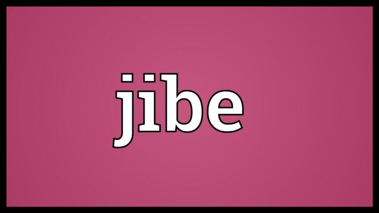 jibe